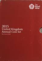 (2015, 13 монет) Набор монет Великобритания 2015 год "Годовой набор"  Буклет